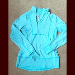 Athleisure quarter zip top